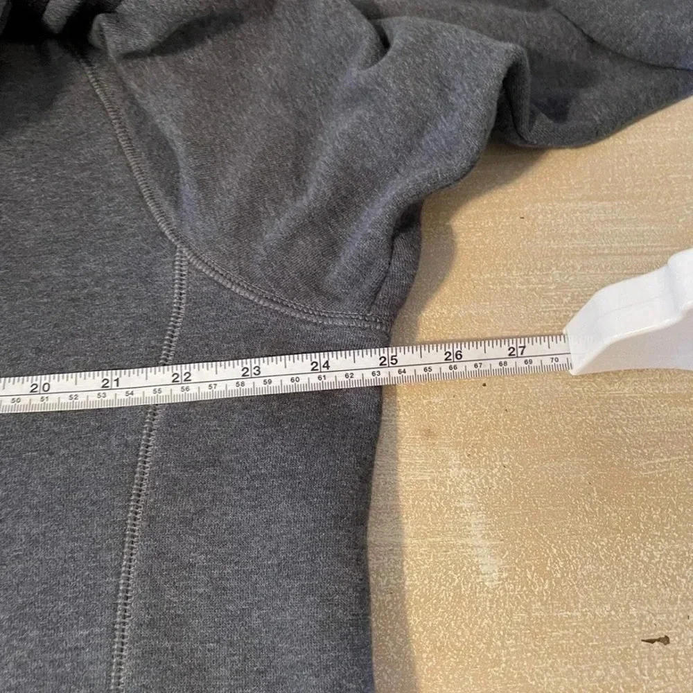 ADIDAS‎ grey and black hoodie Size: medium